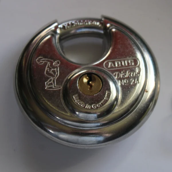 ABUS Diskus 24/70 stainless steel disc padlock